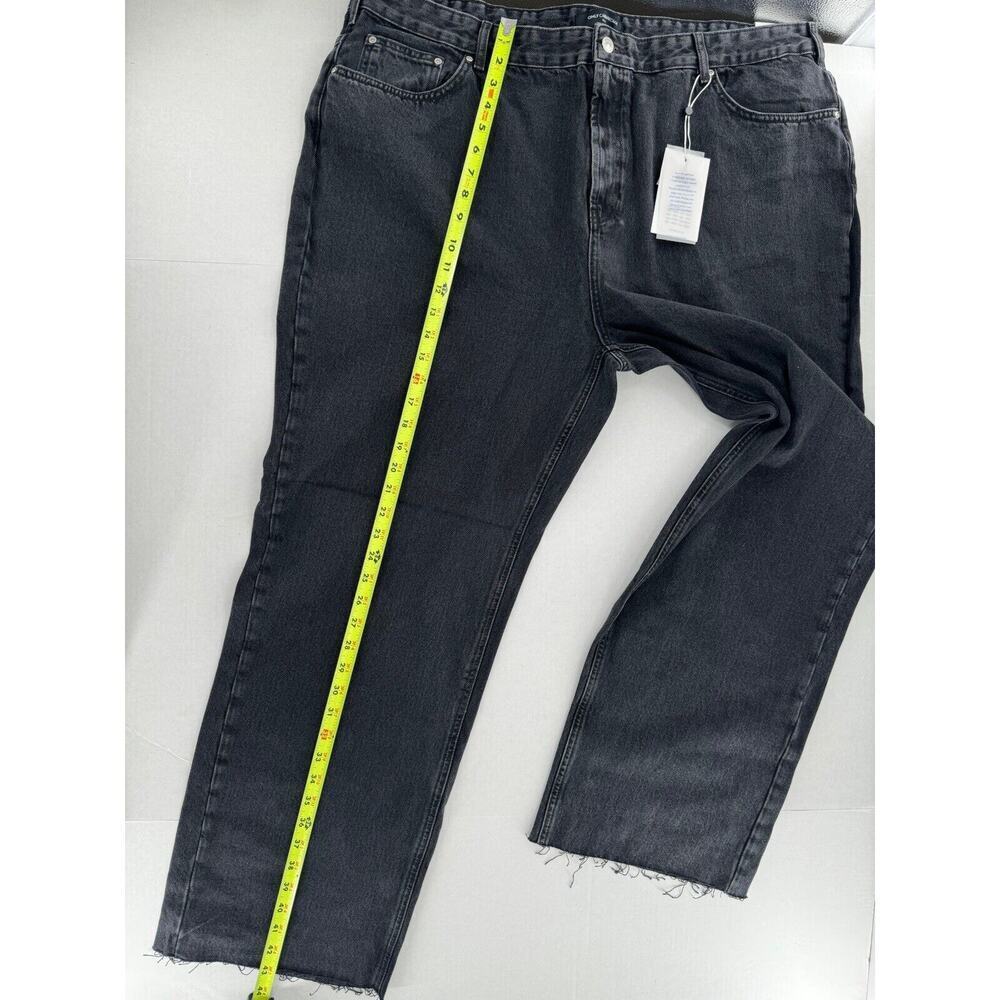 ONLY CARMAKOMA jeans plus size 52/32 grunge normcore High Waist Straight Leg NWT - Picture 16 of 16
